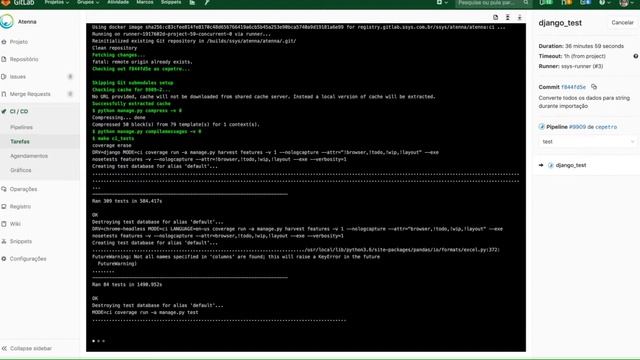 Esteira Devops Sonarqube + Gitlab смотреть онлайн