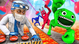 МОНСТРЫ БАНБАН ПРОТИВ ЗЛОГО УЧЕНОГО! КТО ПОБЕДИТ? СТРАШНАЯ ДОРОГА СМЕРТИ В Garry`s Mod