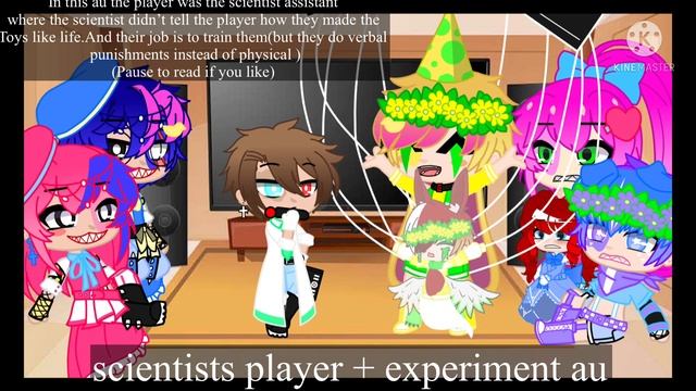 Poppy playtime react to Bunzo bunny and player's aus (original idea) смотреть онлайн