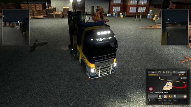 Euro Truck Simulator 2 - Будни Дальнобойщика смотреть онлайн