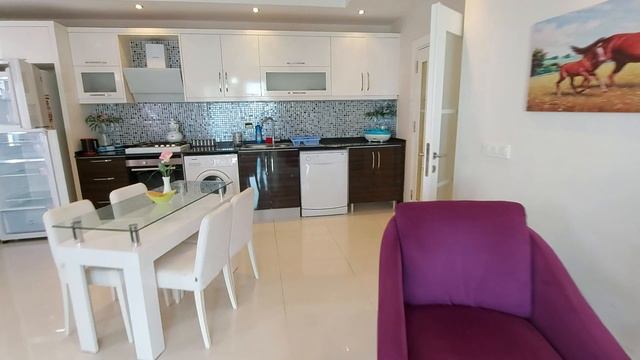 Недвижимость в Алании, отличный комплекс, квартира 2+1, цена 60 000 евро смотреть онлайн