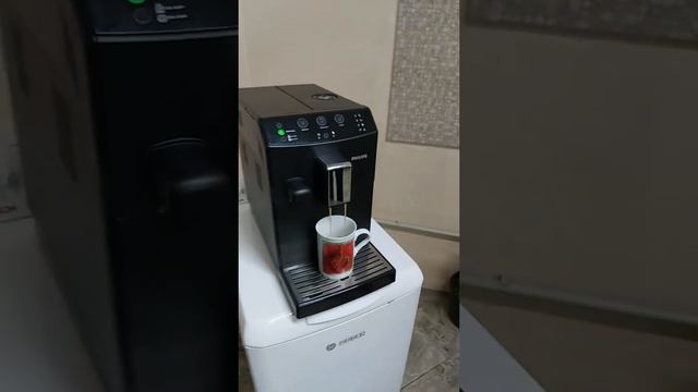 Кофемашина кофеварка Saeco Саеко Филипс 3000 series HD8829/09 черная смотреть онлайн