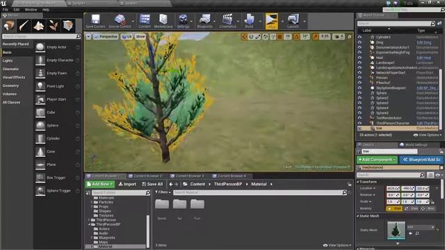 Camera Depth Fade shadow fix for Foliage fade material смотреть онлайн