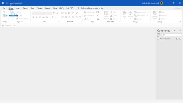 Drawing Simple Floor Plan Using Visio 2021 English Part 1 смотреть онлайн