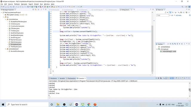 StringBuffer Vs StringBuilder in Java | Learn Java in Tamil | Java Tamil Vathiyar | Part - 26 смотреть онлайн