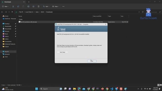 Easy way to install Java SDK 20 in Windows смотреть онлайн