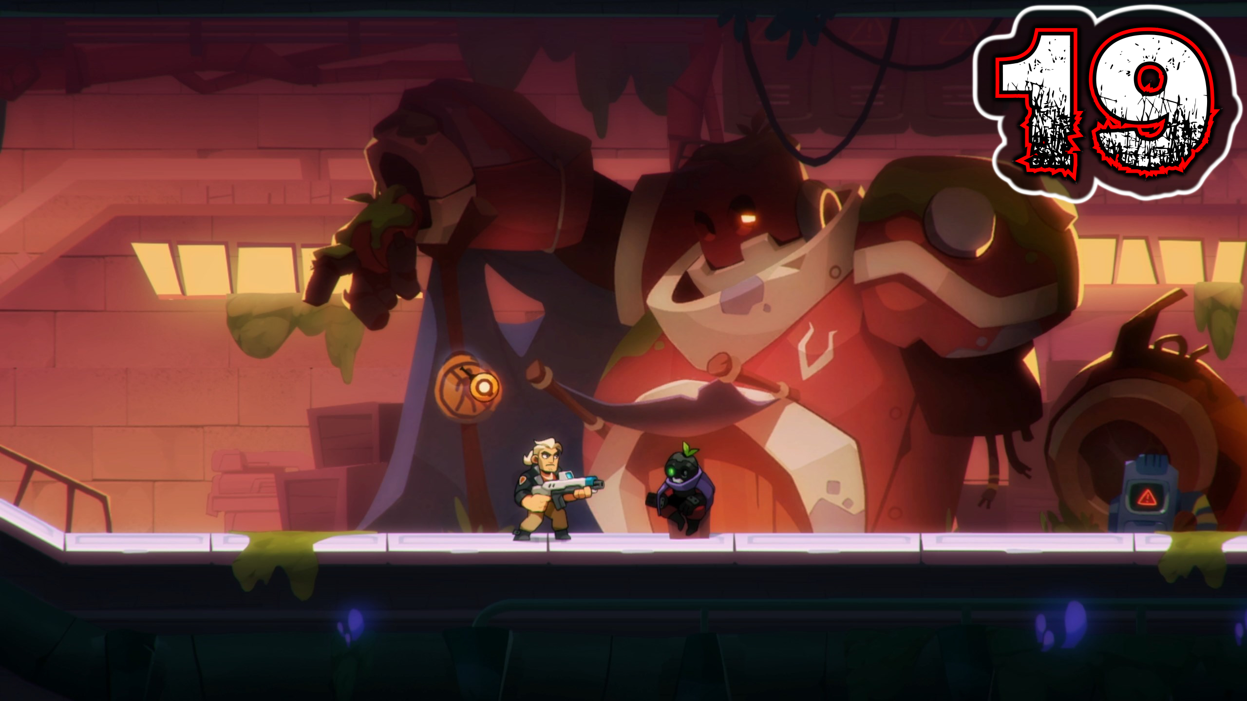 BLAST BRIGADE VS. THE EVIL LEGION OF DR. CREAD #19 - Логово Психвостня смотреть онлайн