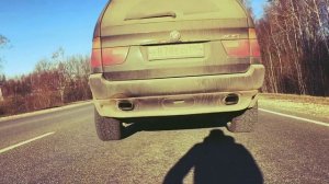 Е53. М54. Выхлоп