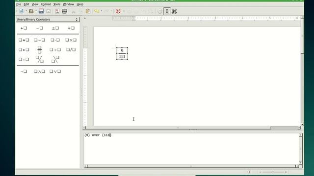 Remove border of a (math) formula in LibreOffice Writer смотреть онлайн