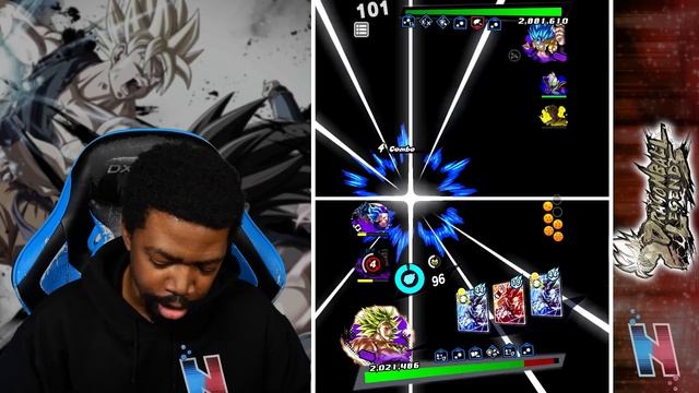 UNLEASHING THE NEW MONO PURPLE TEAM WITH ULTRA GOGETA BLUE!!! Dragon Ball Legends Gameplay! смотреть онлайн