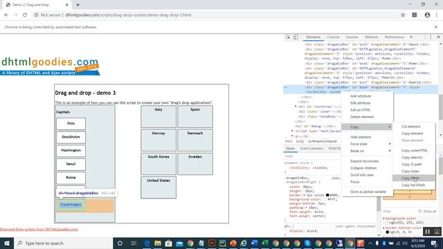 How to handle drag and drop Action in selenium with/using python | Lesson#23| Urdu|Hindi смотреть онлайн