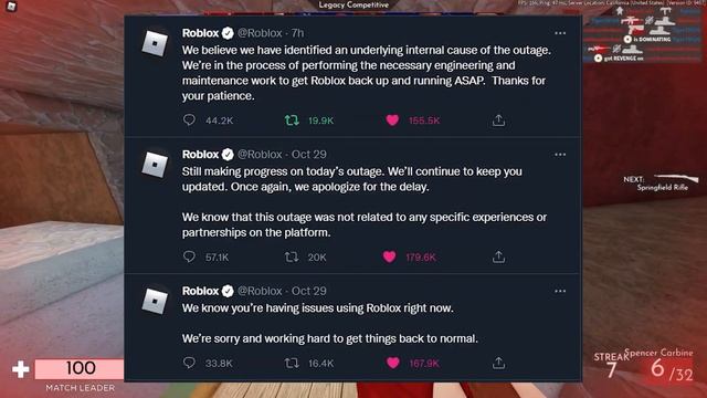 The REAL Reason Why Roblox is Down... (Roblox Shut Down) смотреть онлайн