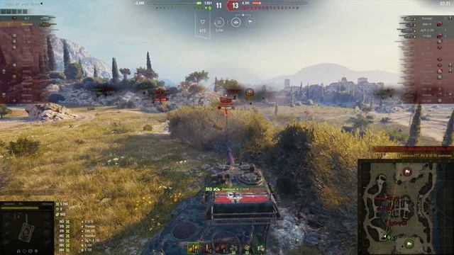 World of Tanks Controcarro 3 Minotauro - New Italian Tank смотреть онлайн