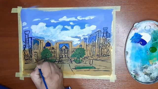 Самарканд жемчужина узбекистана. Samarkand is the pearl of Uzbekistan. смотреть онлайн