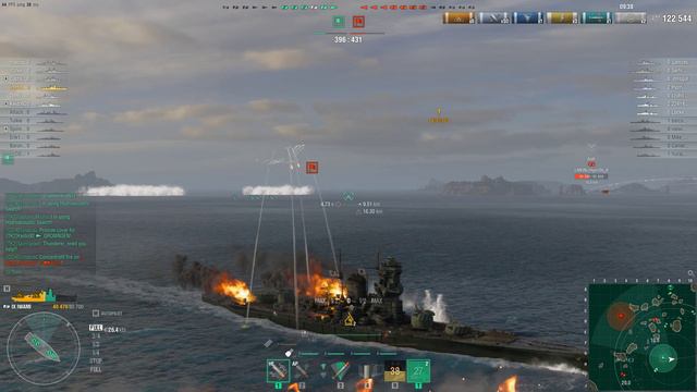 World Of Warships Random Battle Gameplay With IWAMI смотреть онлайн