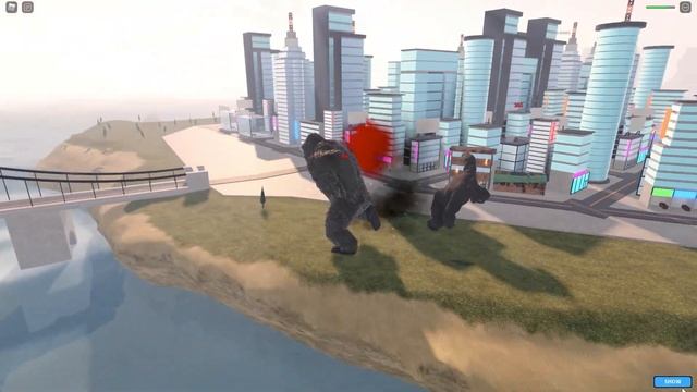 Kong 2021 vs Kong 2017 Epic Battle | Roblox Kaiju Universe смотреть онлайн