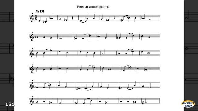 Интонационно-слуховые упражнения В. В. Кирюшина, №121-140 смотреть онлайн