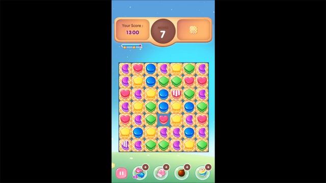 Sweet Cookie - Free match 3 games (Gameplay Android) смотреть онлайн