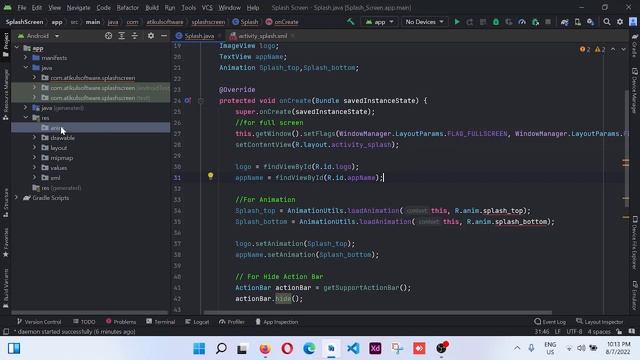 TextView And ImageView Animation 2022 || Make Animation in Java смотреть онлайн