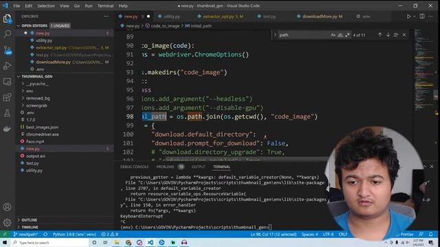 Automatically Create YouTube Thumbnails Using Python смотреть онлайн