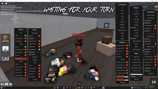 [UPDATED] ROBLOX | Murder Mystery 2 Script GUI / Hack | Auto Farm | Kill All | *PASTEBIN 2021* смотреть онлайн