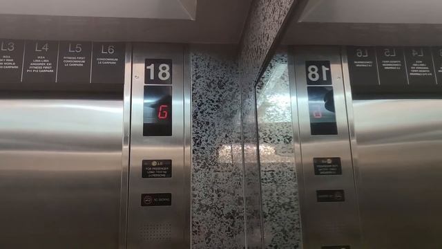 Floor Numbering Update to LG Traction Lifts / Elevators - Mall Taman Anggrek, Jakarta (P18-19) смотреть онлайн