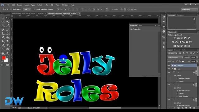 Adobe Photoshop Logo Tutorials | Photoshop Tutorials смотреть онлайн