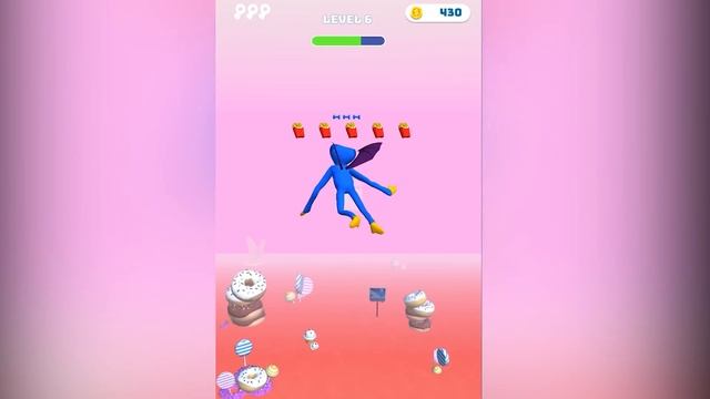 НУБ против ПРО против ЧИТЕРА! ХАГГИ ВАГГИ ИСПЫТАНИЕ! Popy Run 3D HUGGY WUGGY | Робзи смотреть онлайн