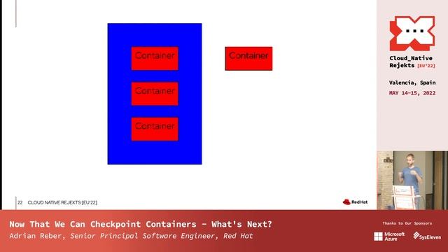 Now That We Can Checkpoint Containers - What's Next? смотреть онлайн