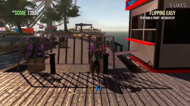 Goat Simulator - A fun Theme park смотреть онлайн