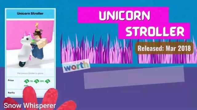 TOP 10 RAREST Strollers in Adopt Me, Roblox (Trading value list) смотреть онлайн