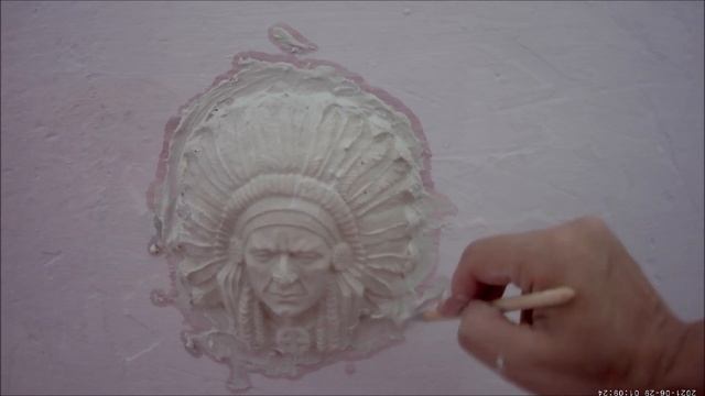 Подарок для моих подписчиков Горельеф на стене смотреть онлайн