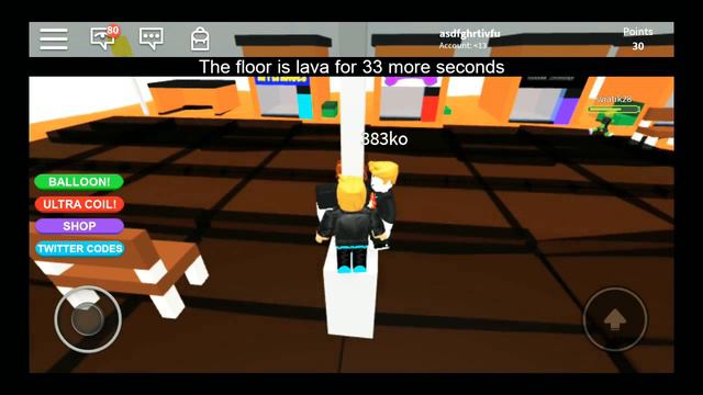 Пол это лава!!! | Roblox смотреть онлайн