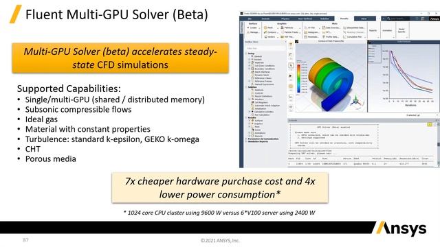 Ansys 2022 R1 Fluids Update - Optimisation Improvements (Part 9 of 9) смотреть онлайн
