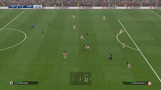 Olympiacos FC vs Paok FC, Georgios Karaiskakis Stadium, PES 2016, PRO EVOLUTION SOCCER 2016, Konami смотреть онлайн