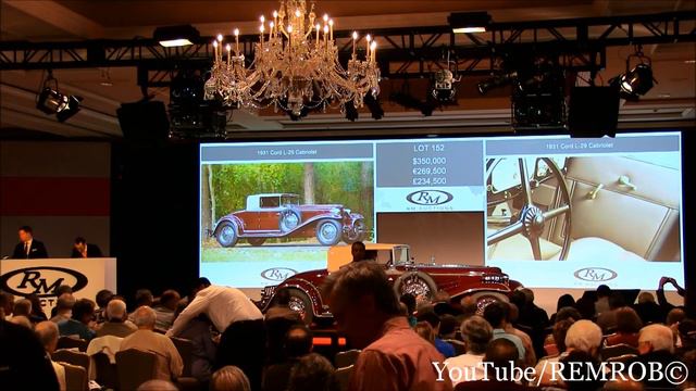 1931 Cord L 29 Cabriolet смотреть онлайн