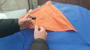 Обогрев палатки с помощью Li-ion тяговых аккумуляторов Espada