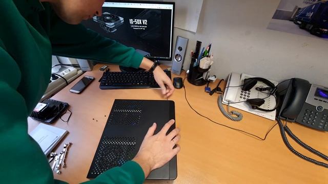 Обзор компактного кулера ID-COOLING IS-50X V2 смотреть онлайн