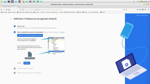 Push Notification no React Native usando o Firebase смотреть онлайн