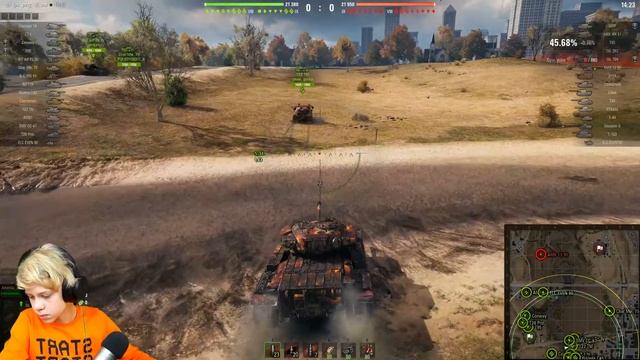 Новогоднее Наступление в Танках World Of Tanks #aonecool