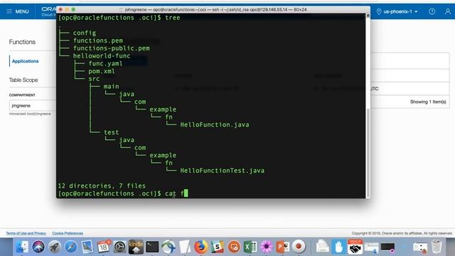 Oracle Functions: helloworld java смотреть онлайн
