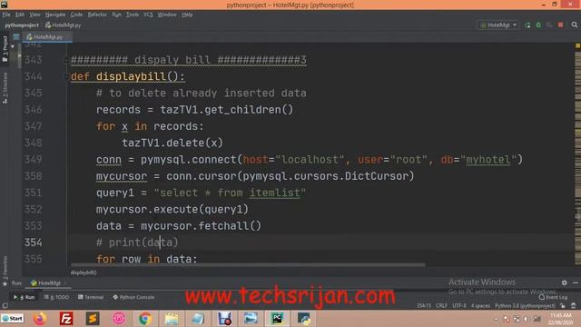 Hotel Management System Project In Python With Source Code Step by Step Tutorial in Hindi | Part 6 смотреть онлайн