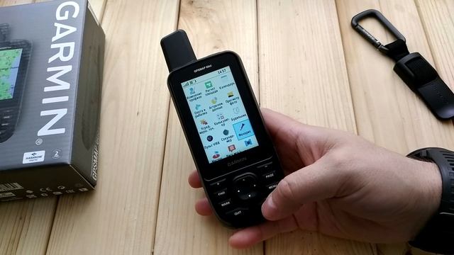 Навигатор Garmin GPSMAP 66ST ОБЗОР смотреть онлайн