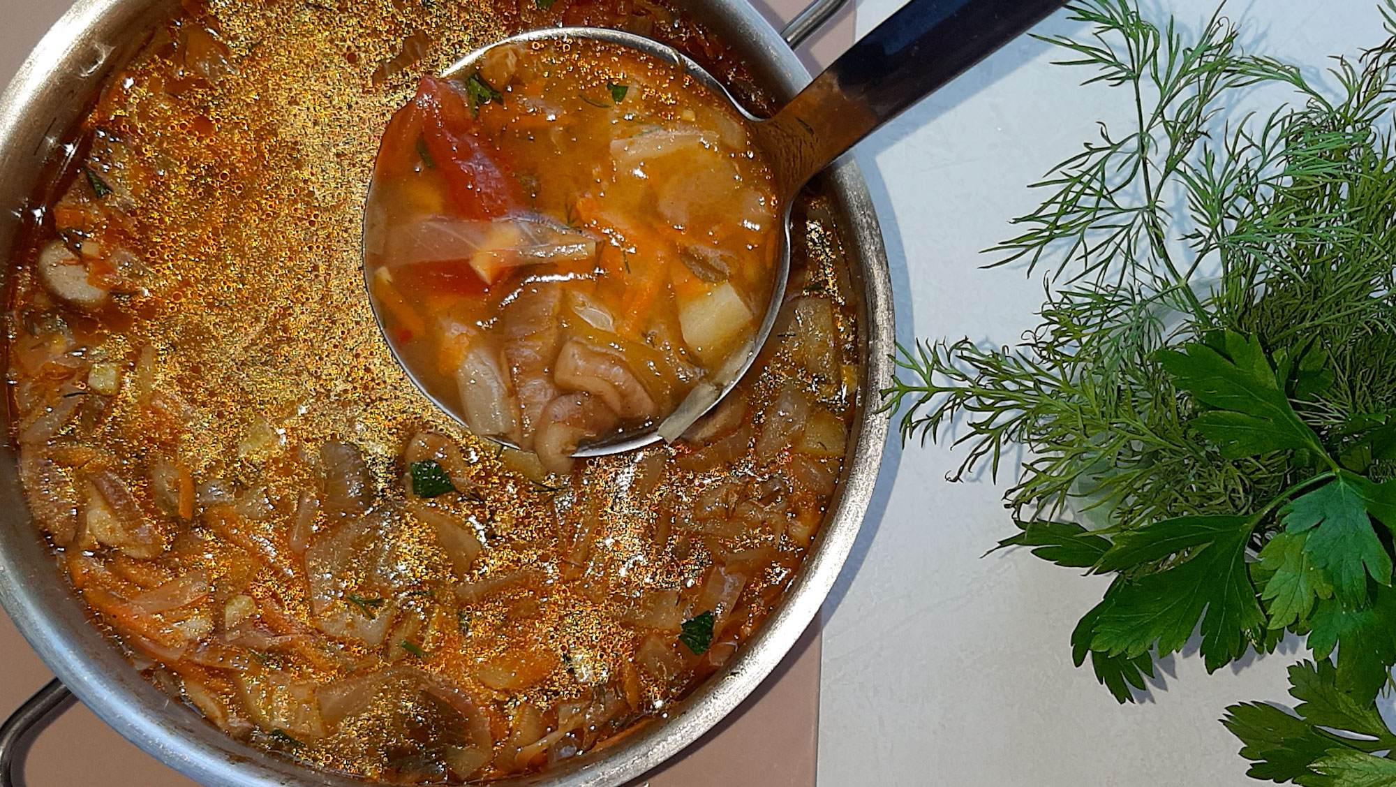 Свежие щи. Щи с грибами. Вкусные щи из свежей капусты. Как готовить грибы? Суп из свежих грибов. смотреть онлайн