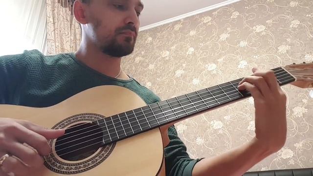 Iowa - весна. Неполный кавер. Классическая гитара. смотреть онлайн