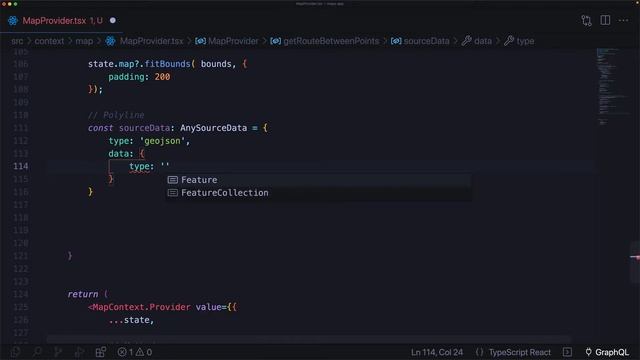 19- Mostrar la polyline en el mapa смотреть онлайн