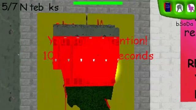 Baldi's Basics The Abandoned School (Pre-Release 1) 1.4.3 Port Hard Edition!