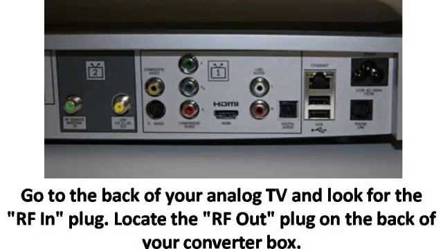 How to Convert Analog TV to HDTV - Analog Digital Converter Instructions смотреть онлайн
