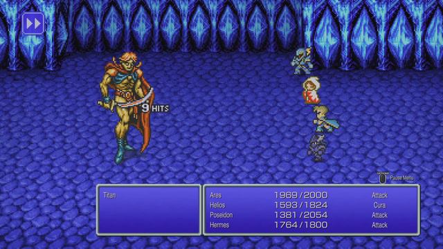 Final Fantasy III Pixel Remaster - TITAN Boss Fight! смотреть онлайн