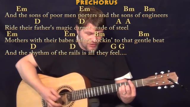 The City of New Orleans (Arlo Guthrie) Strum Guitar Cover Lesson with Chords/Lyrics смотреть онлайн